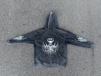 Nexus Void Hoodie Vintage Black