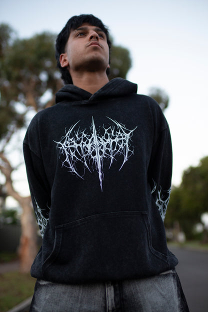 Nexus Void Hoodie Vintage Black
